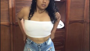 I make a video for my lover changing clothes.