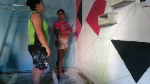 aqui trabajamos pero tambien nos damos placer rico