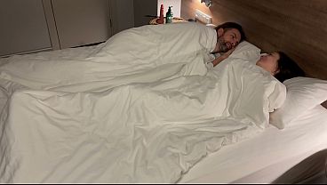 One Hotel Bed with My Step Sister… Accidental DP, Anal Creampie & Gaping Squirting Flood.