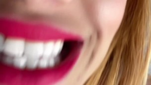 Smoking and showing off to a fan in a video call