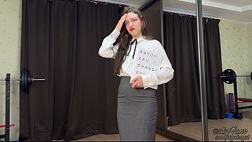 Anal Sex with a Sexy Secretary. Be the Main Character | POV