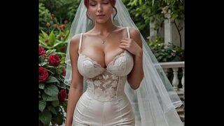 Ruby Dream — Garden Wedding Ceremony [AI Generated] Interracial GangBang, Rimjob, Rimming, BBC