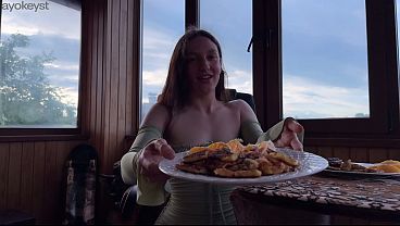 I Invited an Old Friend to Dinner… The Best Anal in My Life. With conversations, POV
