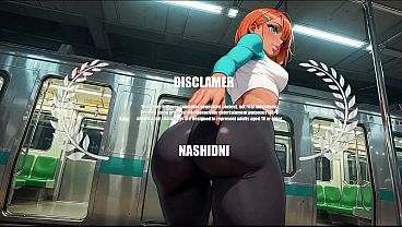 Subway Sex in a Train 5 on 1 with a Redheaded Beauty and Quadruple Anal Penetration – AI GENERATION Anal